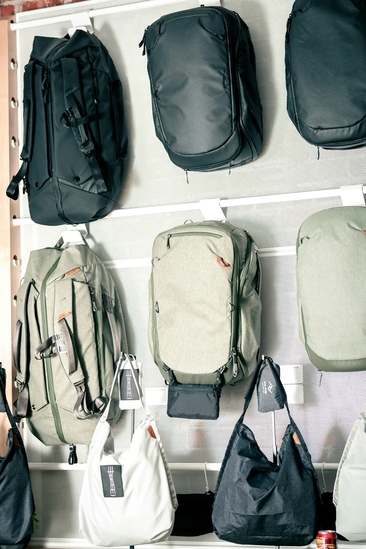 Custom bags available alongside coordinated apparel programs