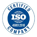 ISO 45001 ISO 45001 certification logo