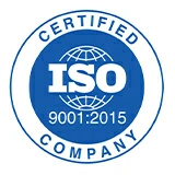 ISO 9001 ISO 9001 certification logo